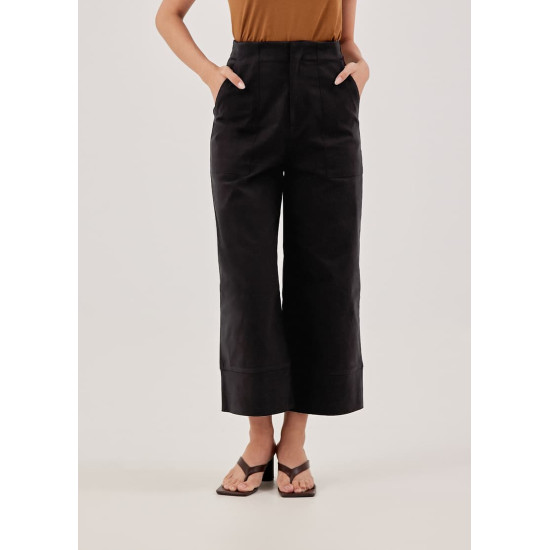 Peanne Cotton Wide Leg Culottes