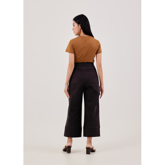 Peanne Cotton Wide Leg Culottes