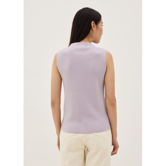 Haniela Funnel Neck Knit Top