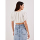 Betsy Puff Sleeve Crop Top