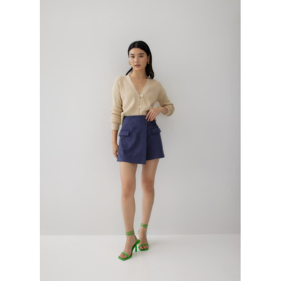 Marguerite Suede Mini Skorts