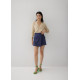 Marguerite Suede Mini Skorts