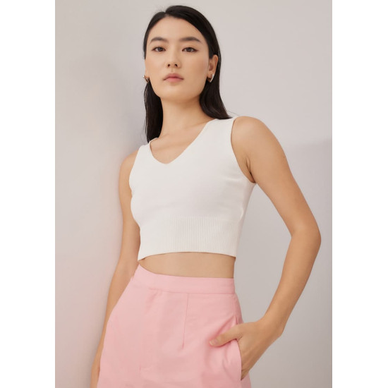 Thorali Knit Crop Tank Top