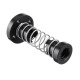2mm/4mm/8mm 3D Printer T8 POM Anti Backlash Screw Nut for Lead Acme Threaded Rod Eliminate The Gap Spring DIY CNC Accessories - 4mm