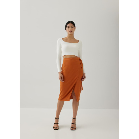 Kezia Square Neck Crop Top