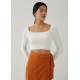 Kezia Square Neck Crop Top