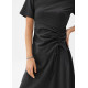 Ruched Shift Midi Dress