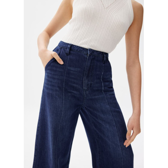 Denim Wide Leg Jeans