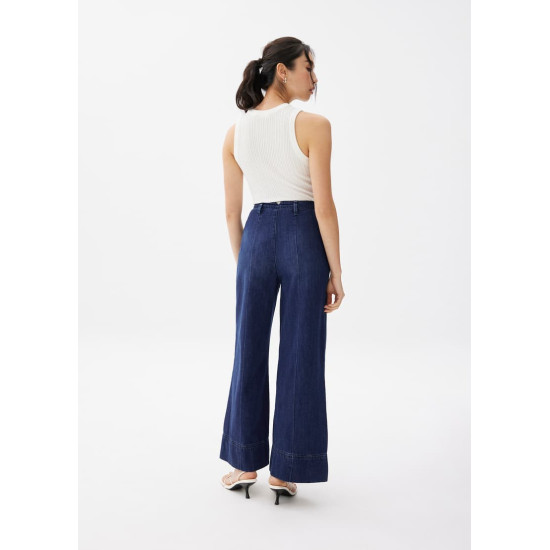 Denim Wide Leg Jeans