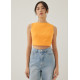 Mailea Boat Neck Crop Top