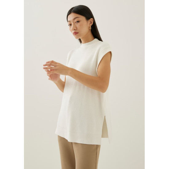 Taniya High Neck Knit Top