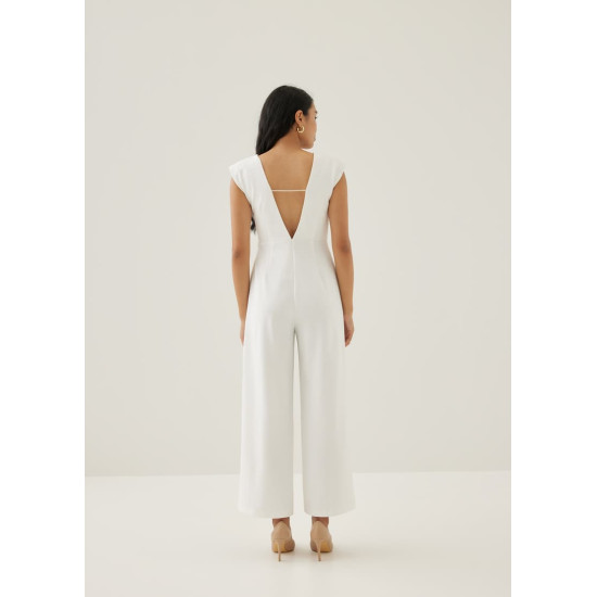 Kaeli Padded Wide Leg Jumpsuit