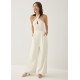 Meliza Padded Halter Straight Leg Maxi Jumpsuit