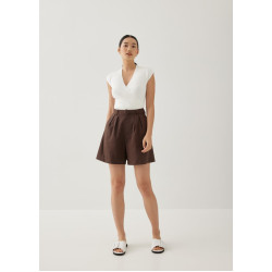 Ryanna Linen Wide Leg Shorts