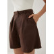 Ryanna Linen Wide Leg Shorts