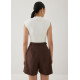 Ryanna Linen Wide Leg Shorts