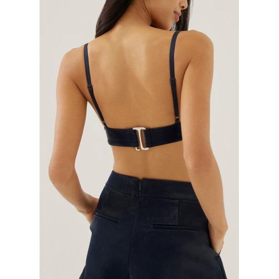 Violy Padded Pleather Bralette