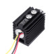 405nm 100/180/300mW Blue Violet Dot Laser Module Variable Focus TTL/PWM Modulation w/ Heat Sink 2.54-3P for DIY Laser Engraver - 300mW