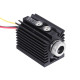 405nm 100/180/300mW Blue Violet Dot Laser Module Variable Focus TTL/PWM Modulation w/ Heat Sink 2.54-3P for DIY Laser Engraver - 300mW