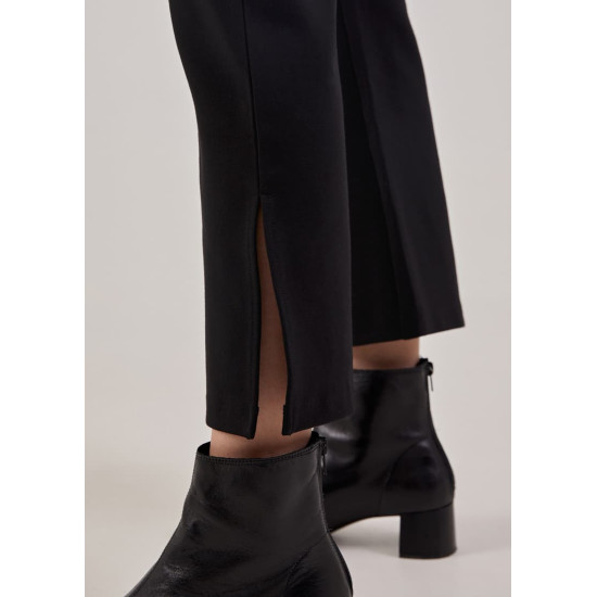 Zaida Kick Flare Side Slit Trousers