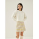 Linette Tweed A-line Mini Skirt