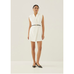 Kristela Tailored Shift Mini Dress