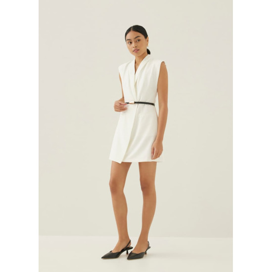 Kristela Tailored Shift Mini Dress