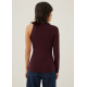 Kaylee Fitted Asymmetric Knit Top