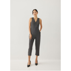 Mina Tailored Peg Leg Maxi Jumpsuit