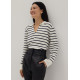 Shelly Striped Knit Sweater