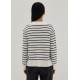 Shelly Striped Knit Sweater