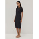 Kristen Round Neck Column Midi Dress