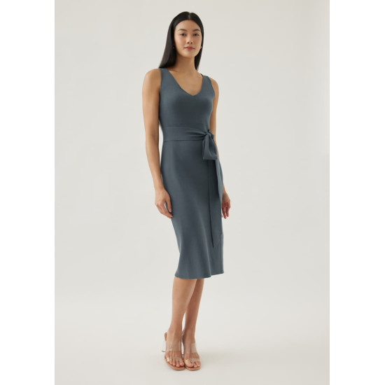 Malea Ribbed Knit Dress