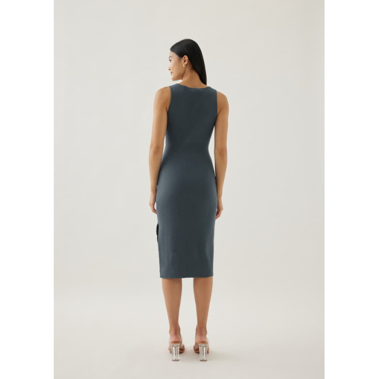 Malea Ribbed Knit Dress