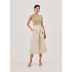 Dallyn Wide Leg Sash Culottes