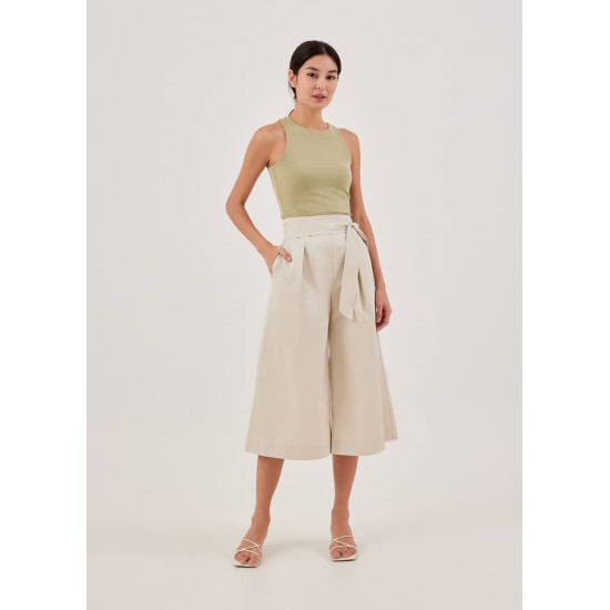 Dallyn Wide Leg Sash Culottes