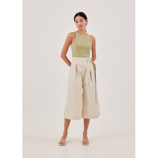 Dallyn Wide Leg Sash Culottes