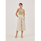 Dallyn Wide Leg Sash Culottes