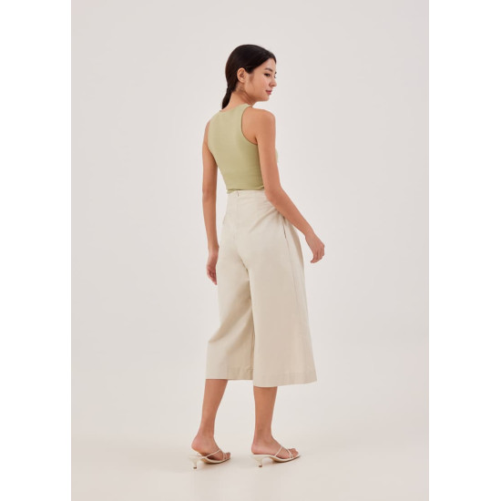 Dallyn Wide Leg Sash Culottes