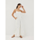 Neisha Wide Leg Jumpsuit in Vivid Linings