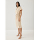 Glendale Linen Wrap Dress