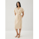 Glendale Linen Wrap Dress