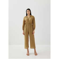 Nikola Elastic Poet Sleeve Jumpsuit