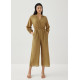 Nikola Elastic Poet Sleeve Jumpsuit