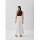 Terry Linen Wide Leg Pants