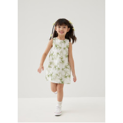 Lanna Shift Mini Dress in Heirloom Botanicals