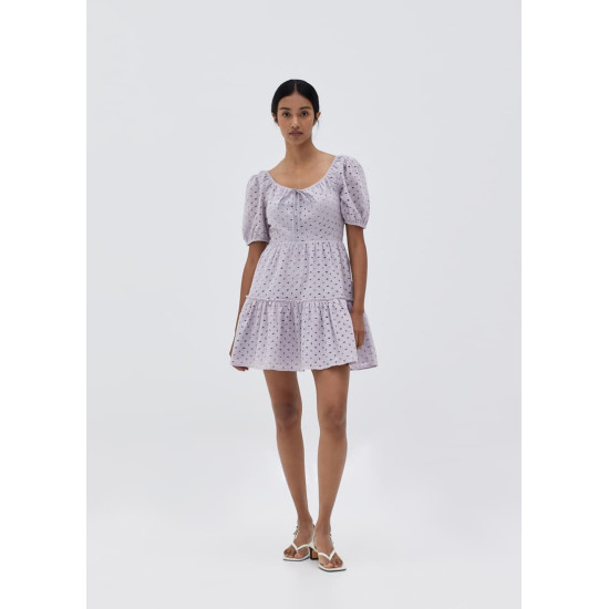 Lynda Broderie Tiered Dress