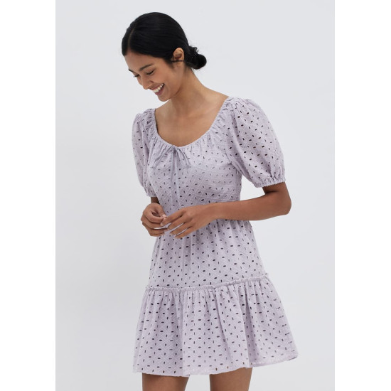 Lynda Broderie Tiered Dress