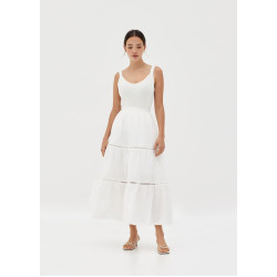 Harlie Tiered Flare Skirt