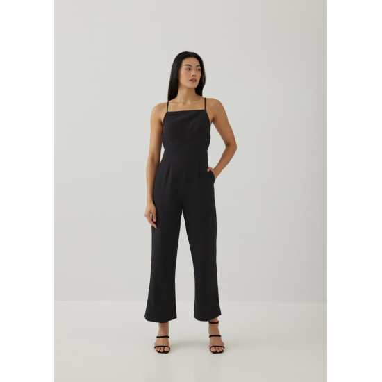 Joni Padded Straight Leg Jumpsuit